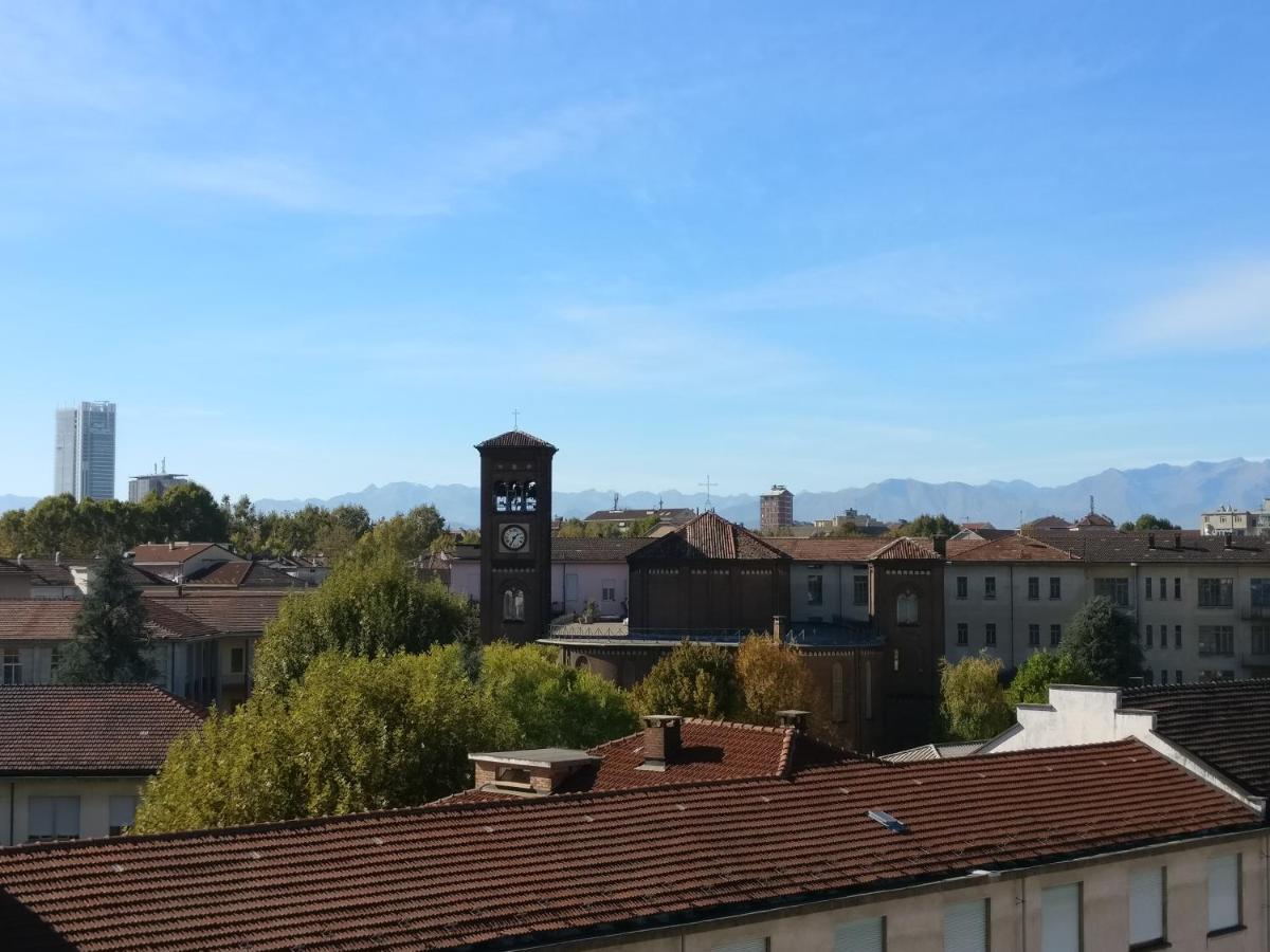 La Balounette - Pittoresco Attico Centrale Con Vista Sui Monti Torino Exterior foto
