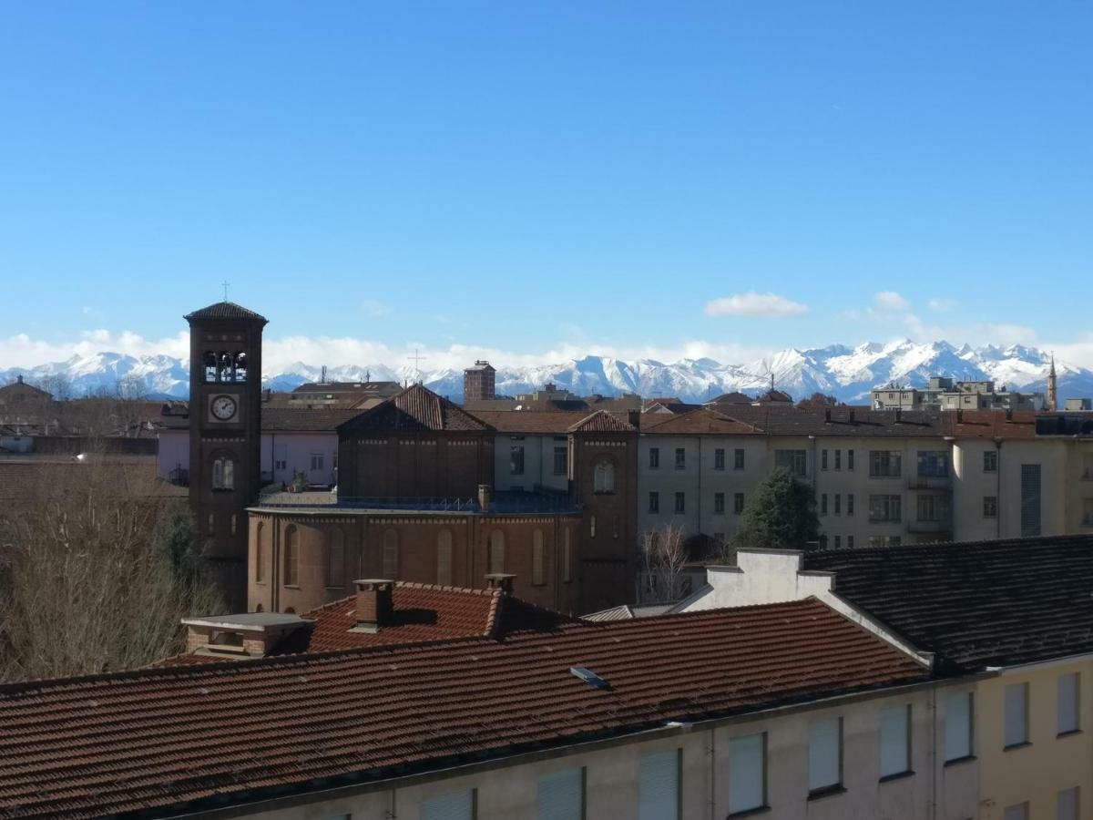 La Balounette - Pittoresco Attico Centrale Con Vista Sui Monti Torino Exterior foto